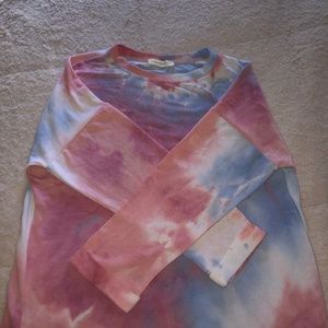 Tie-dye crewneck